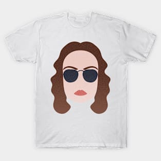 Girl with Sunglasses T-Shirt